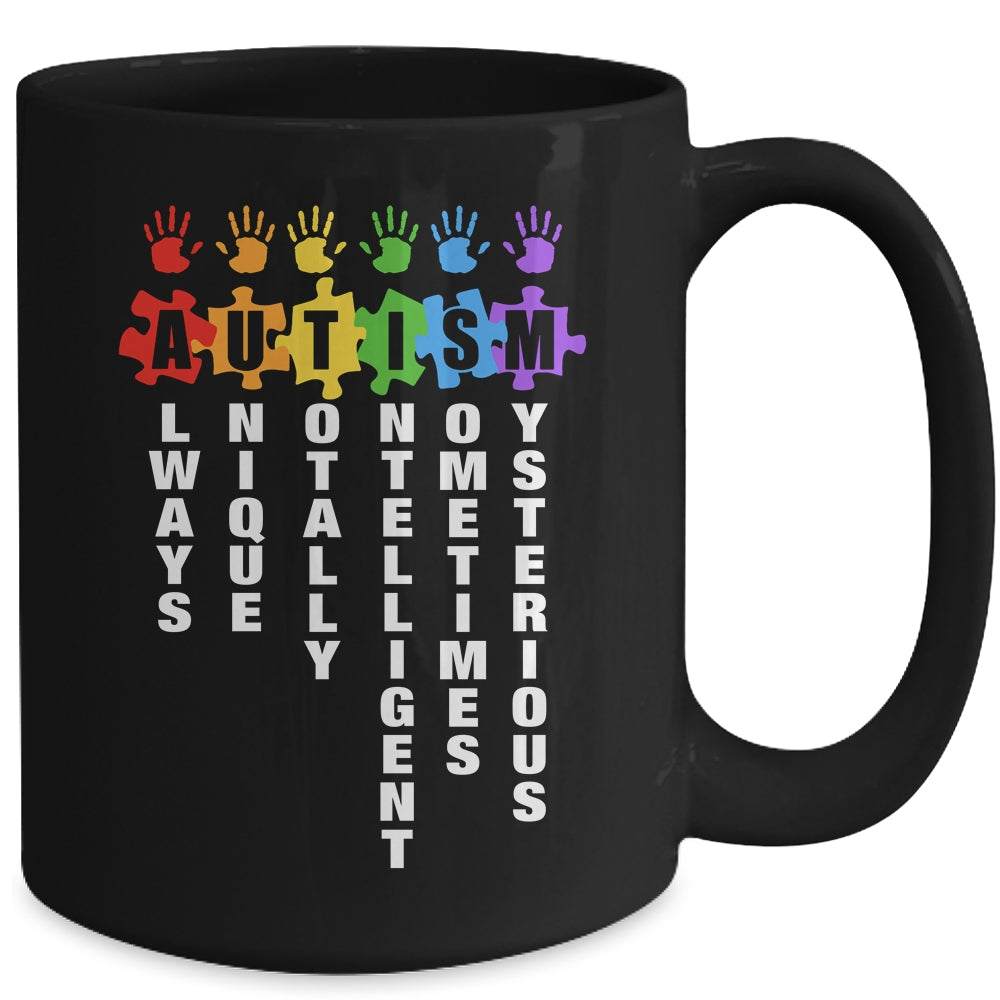 Autism Always Unique Totally Intelligent Autism Awareness Month Mug | siriusteestore