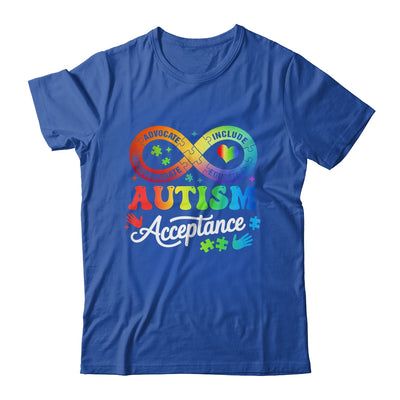 Autism Awareness Acceptance Infinity Symbol Men Women Kids Shirt & Hoodie | siriusteestore