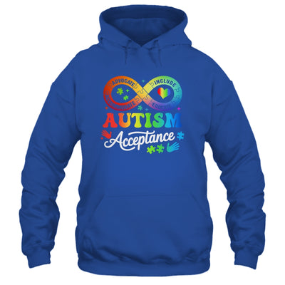 Autism Awareness Acceptance Infinity Symbol Men Women Kids Shirt & Hoodie | siriusteestore