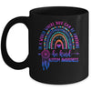 Autism Awareness Be Kind Leopard Rainbow Choose Kindness Mug | siriusteestore