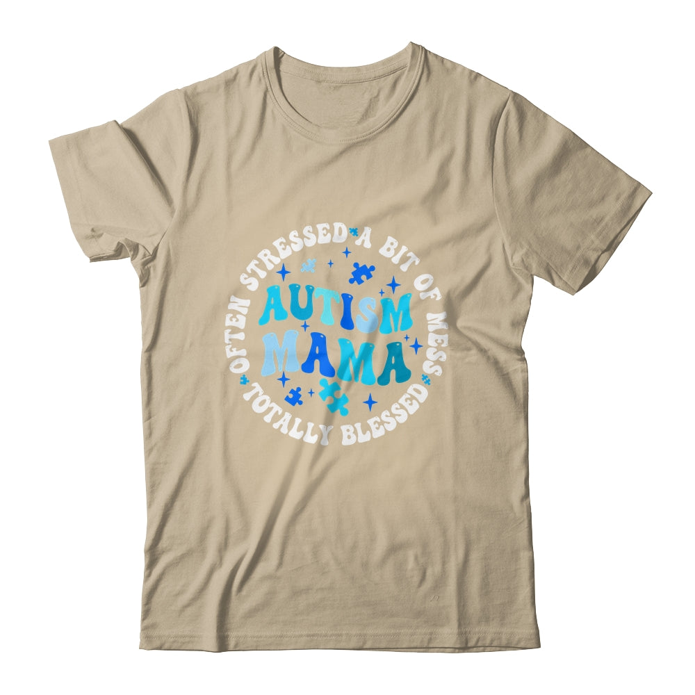 Autism Awareness Inspirational Proud Parents Autism Mom Mama Shirt & Tank Top | siriusteestore