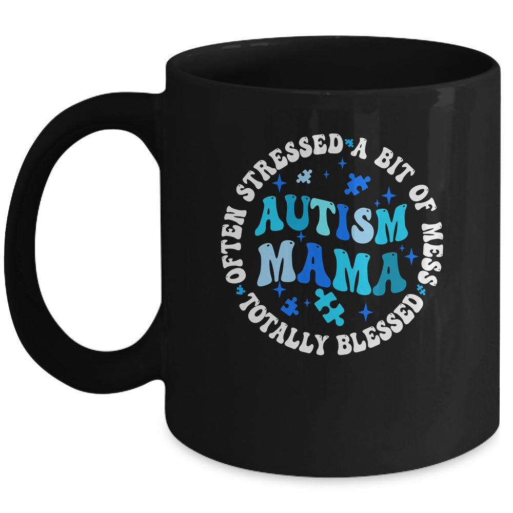 Autism Awareness Inspirational Proud Parents Autism Mom Mama Mug | siriusteestore