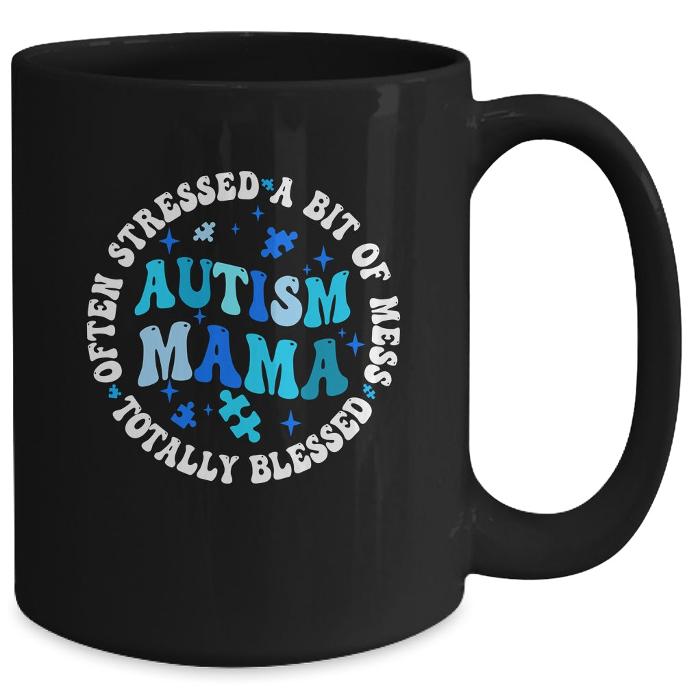 Autism Awareness Inspirational Proud Parents Autism Mom Mama Mug | siriusteestore