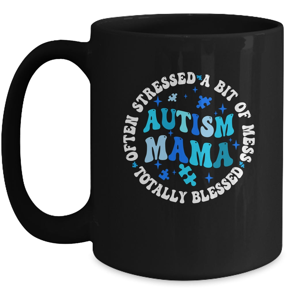 Autism Awareness Inspirational Proud Parents Autism Mom Mama Mug | siriusteestore
