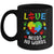 Autism Awareness Month Love Needs No Words Mom Dad Support Mug | siriusteestore