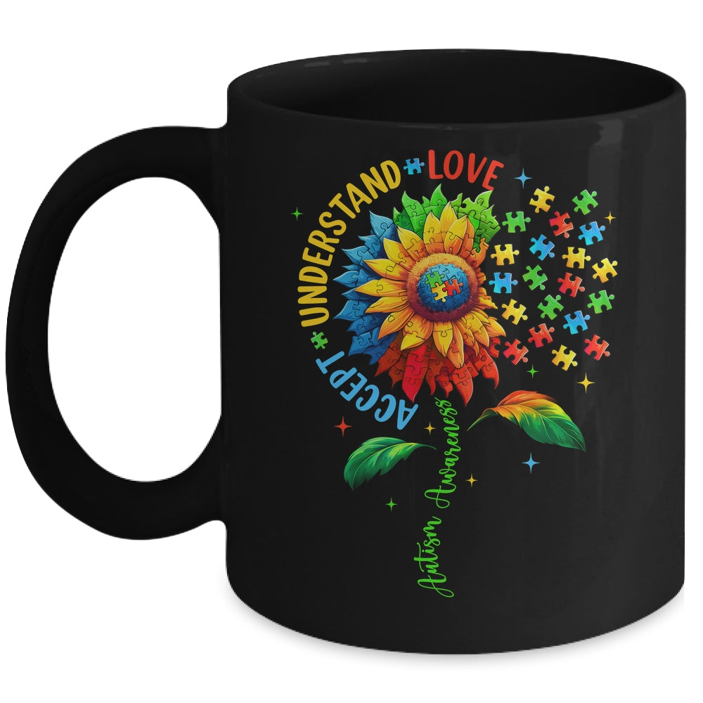 Autism Awareness Sunflower Men Women Kids Autism Sunflower Mug | siriusteestore