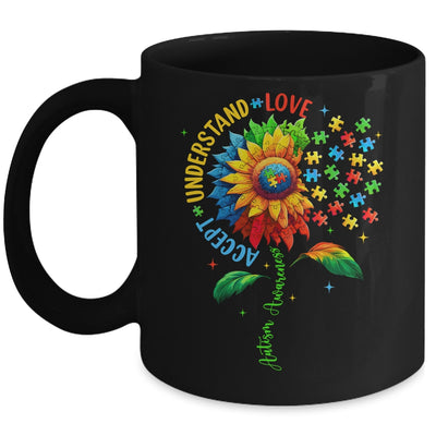 Autism Awareness Sunflower Men Women Kids Autism Sunflower Mug | siriusteestore