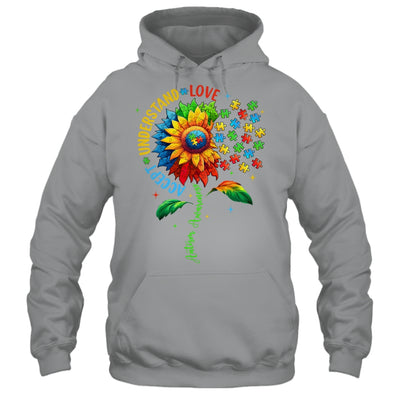 Autism Awareness Sunflower Men Women Kids Autism Sunflower Shirt & Tank Top | siriusteestore