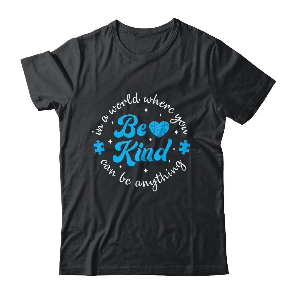 Autism Be Kind Women Kids Blue Be Kind Autism Awareness Shirt & Tank Top | siriusteestore