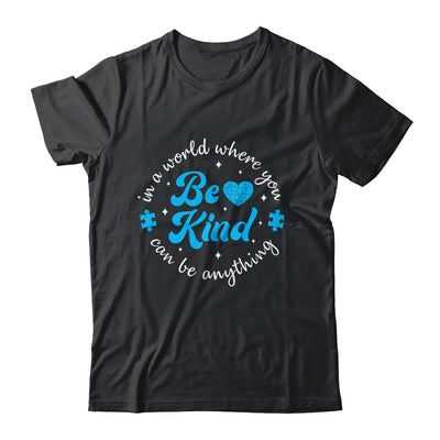 Autism Be Kind Women Kids Blue Be Kind Autism Awareness Shirt & Tank Top | siriusteestore