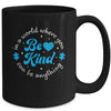 Autism Be Kind Women Kids Blue Be Kind Autism Awareness Mug | siriusteestore