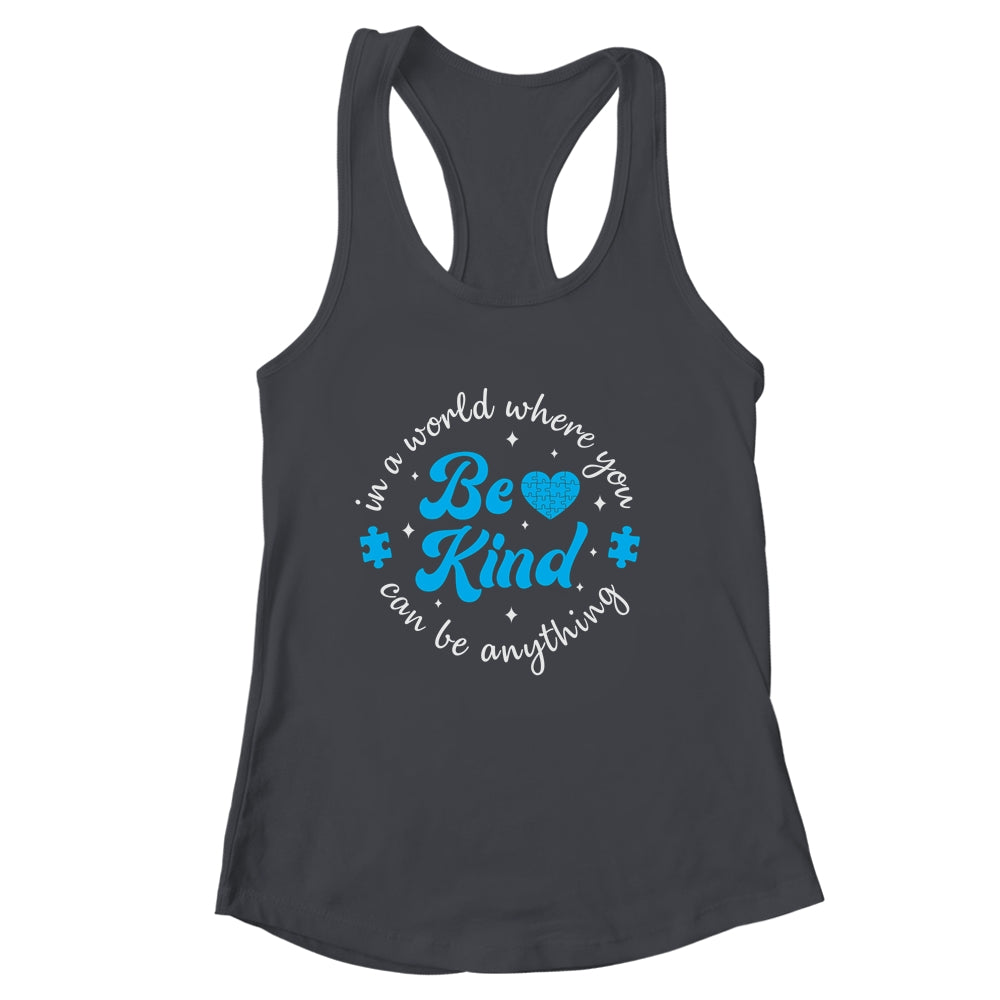Autism Be Kind Women Kids Blue Be Kind Autism Awareness Shirt & Tank Top | siriusteestore