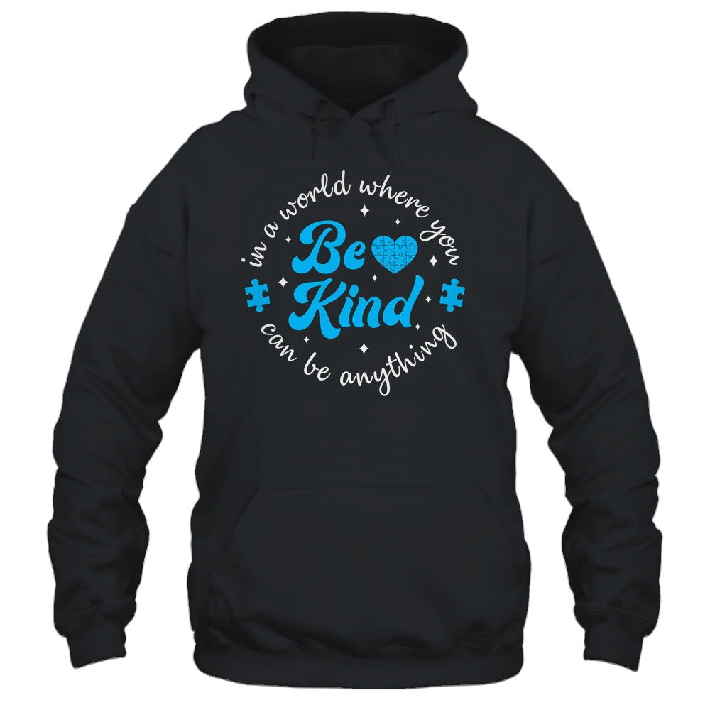Autism Be Kind Women Kids Blue Be Kind Autism Awareness Shirt & Tank Top | siriusteestore