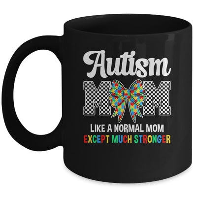 Autism Mom Coquette Bow Mama Mother's Day Autism Awareness Mug | siriusteestore