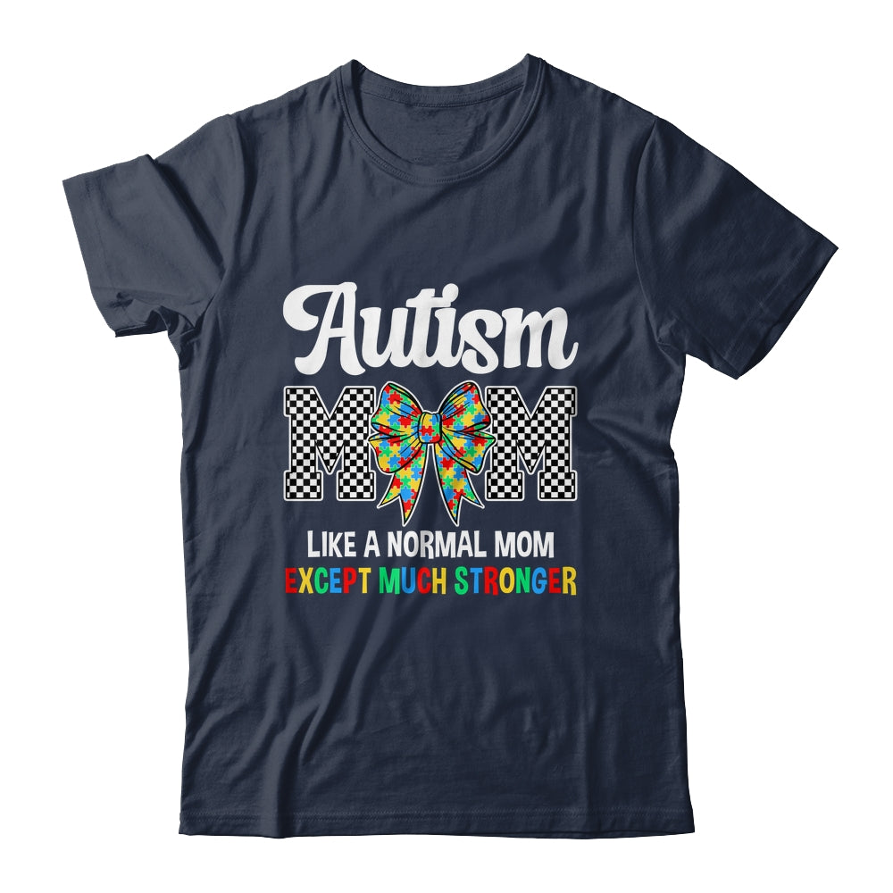 Autism Mom Coquette Bow Mama Mother's Day Autism Awareness Shirt & Tank Top | siriusteestore