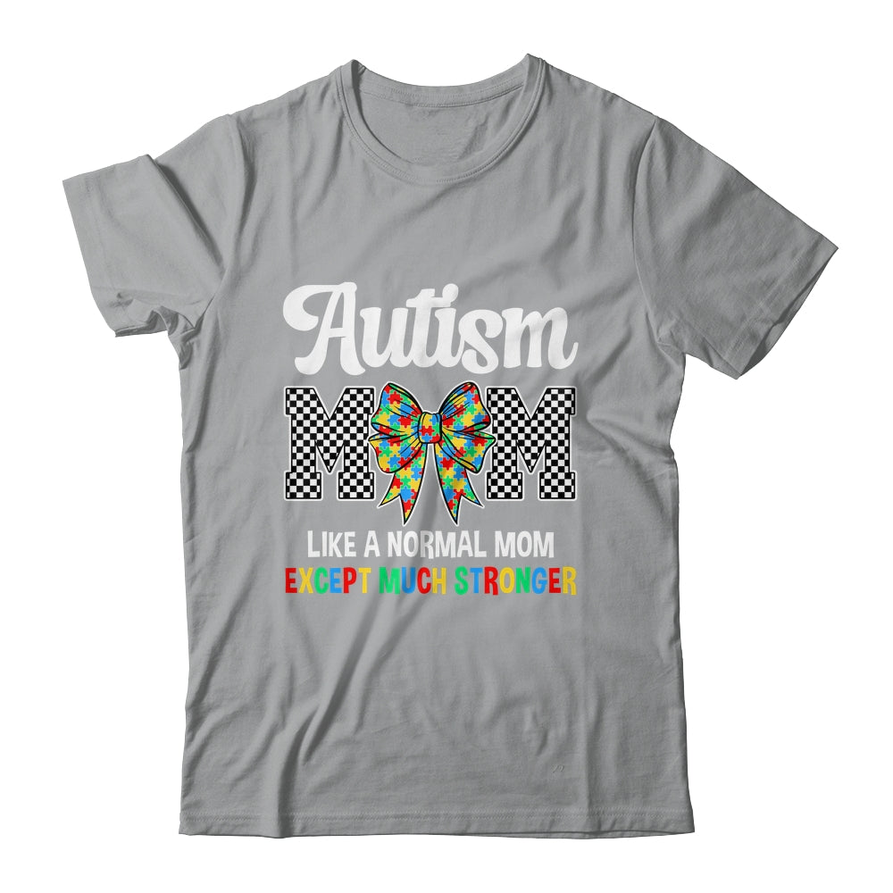 Autism Mom Coquette Bow Mama Mother's Day Autism Awareness Shirt & Tank Top | siriusteestore