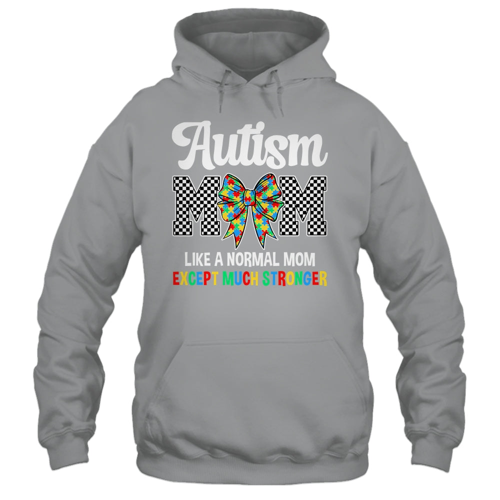 Autism Mom Coquette Bow Mama Mother's Day Autism Awareness Shirt & Tank Top | siriusteestore