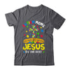 Autism Moms 2025 Do Their Best Let Jesus Do The Rest Shirt & Hoodie | siriusteestore