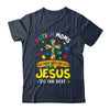 Autism Moms 2025 Do Their Best Let Jesus Do The Rest Shirt & Hoodie | siriusteestore