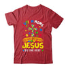 Autism Moms 2025 Do Their Best Let Jesus Do The Rest Shirt & Hoodie | siriusteestore