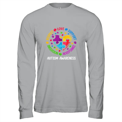 Autism Women Men Respect Love Support Autism Awarenes Shirt & Hoodie | siriusteestore