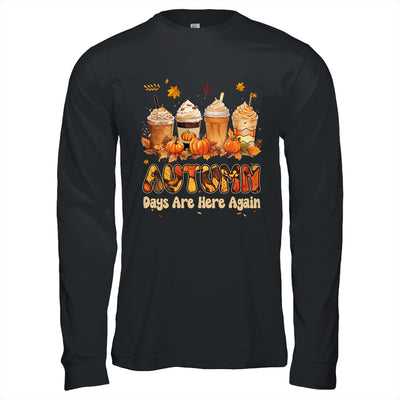 Autumn Days Are Here Again Funny Autumn Fall Season Women Shirt & Hoodie | siriusteestore