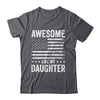 Awesome Like My Daughter Men Funny Fathers Day Dad Shirt & Hoodie | siriusteestore