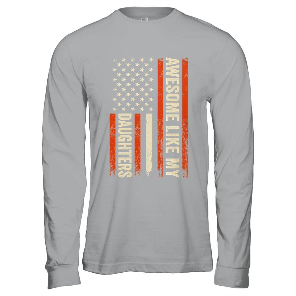 Awesome Like My Daughters Men Funny Dad Fathers Day Shirt & Hoodie | siriusteestore