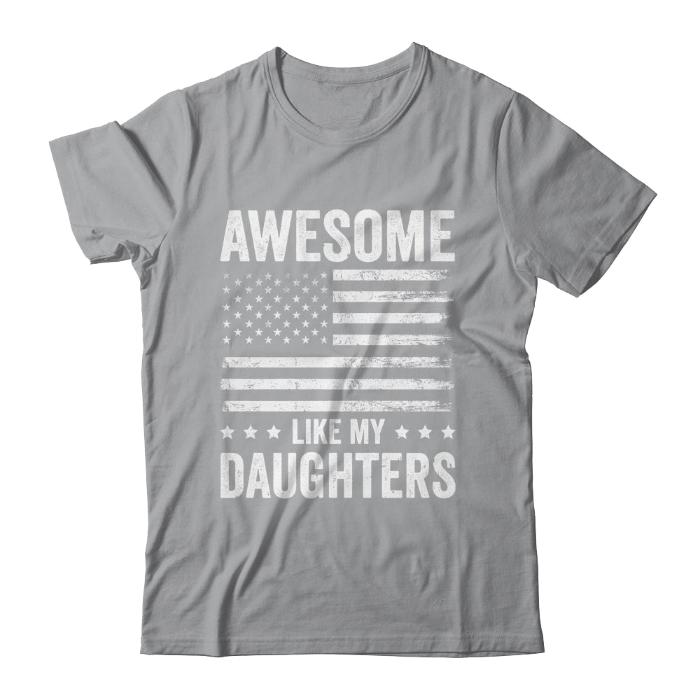 Awesome Like My Daughters Men Funny Fathers Day Dad Shirt & Hoodie | siriusteestore