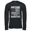 Awesome Like My Daughters Men Funny Fathers Day Dad Shirt & Hoodie | siriusteestore