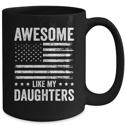 Awesome Like My Daughters Men Funny Fathers Day Dad Mug | siriusteestore