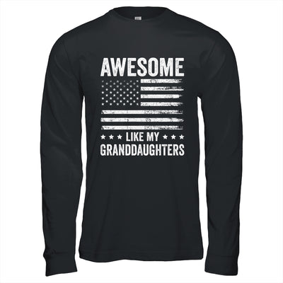 Awesome Like My Granddaughers Men Funny Fathers Day Grandpa Shirt & Hoodie | siriusteestore