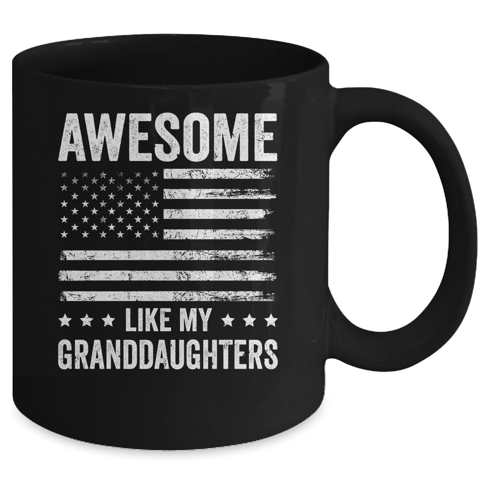 Awesome Like My Granddaughers Men Funny Fathers Day Grandpa Mug | siriusteestore