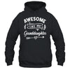 Awesome Like My Granddaughter Funny Fathers Day Pop Papa Shirt & Tank Top | siriusteestore