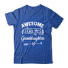 Awesome Like My Granddaughters Funny Fathers Day Pop Papa Shirt & Tank Top | siriusteestore