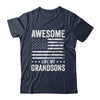 Awesome Like My Grandsons Men Funny Fathers Day Grandpa Shirt & Hoodie | siriusteestore