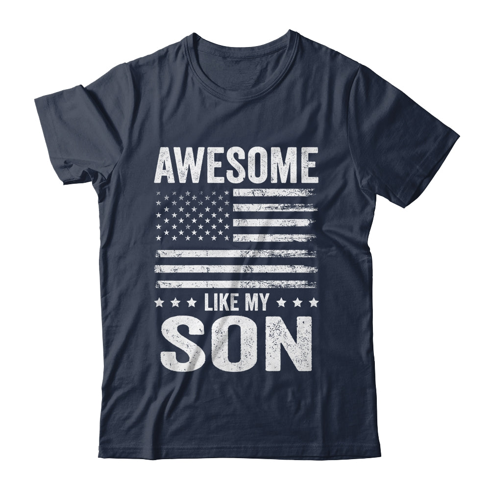 Awesome Like My Son Men Funny Fathers Day Dad Shirt & Hoodie | siriusteestore