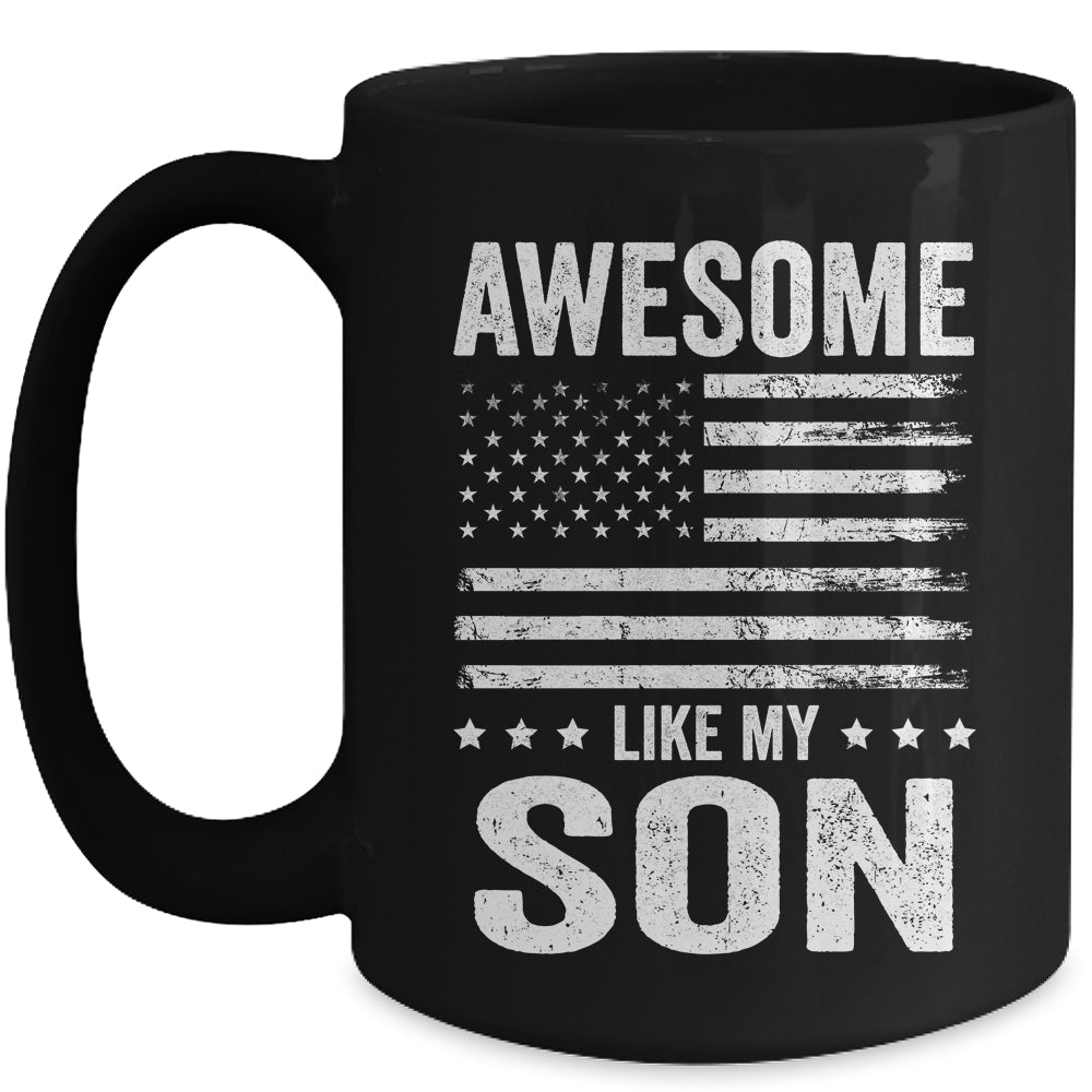 Awesome Like My Son Men Funny Fathers Day Dad Mug | siriusteestore