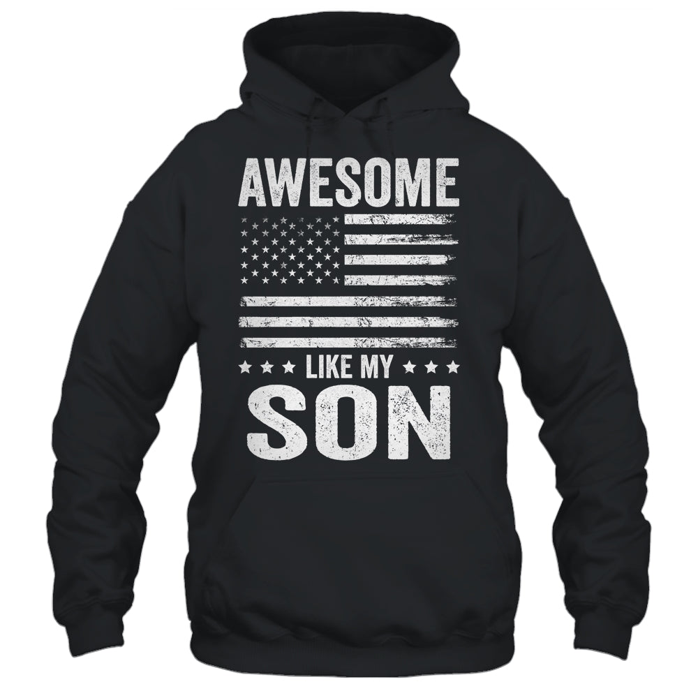 Awesome Like My Son Men Funny Fathers Day Dad Shirt & Hoodie | siriusteestore