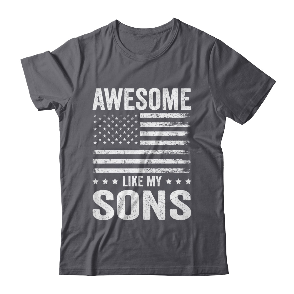 Awesome Like My Sons Men Funny Fathers Day Dad Shirt & Hoodie | siriusteestore