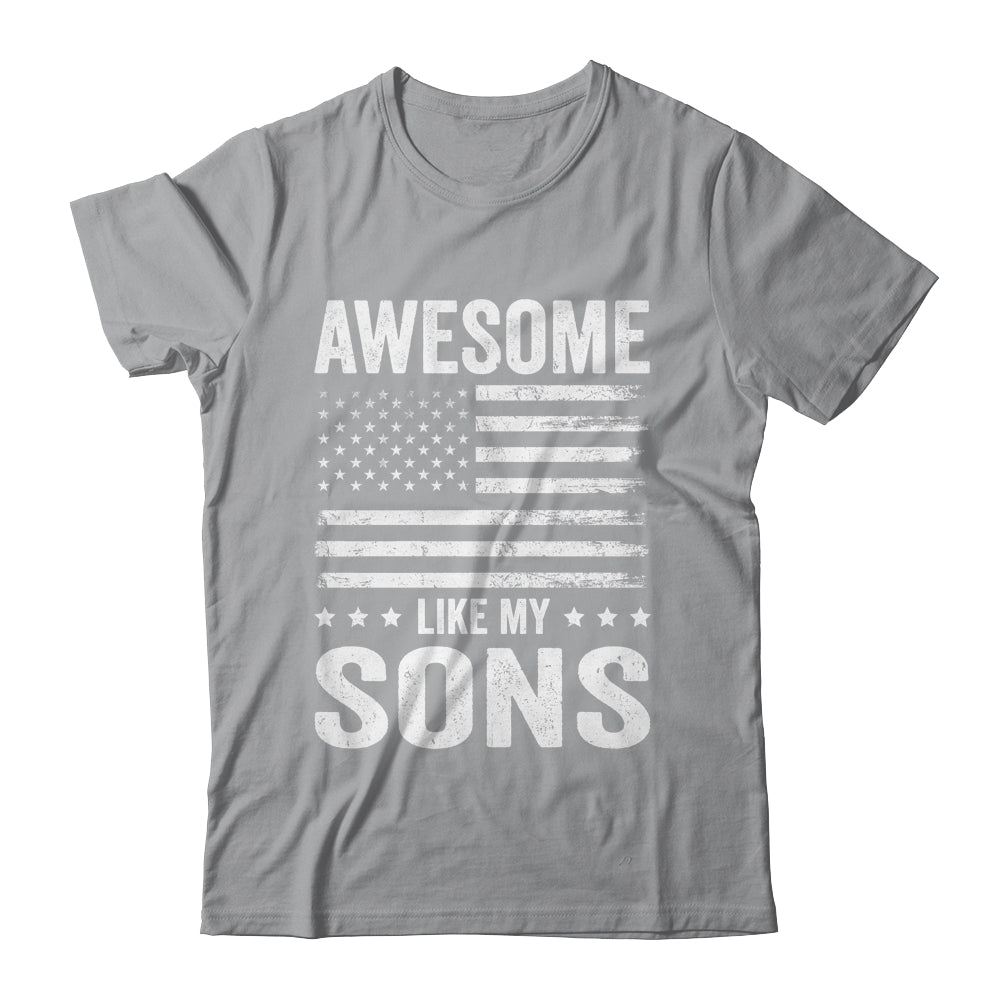 Awesome Like My Sons Men Funny Fathers Day Dad Shirt & Hoodie | siriusteestore