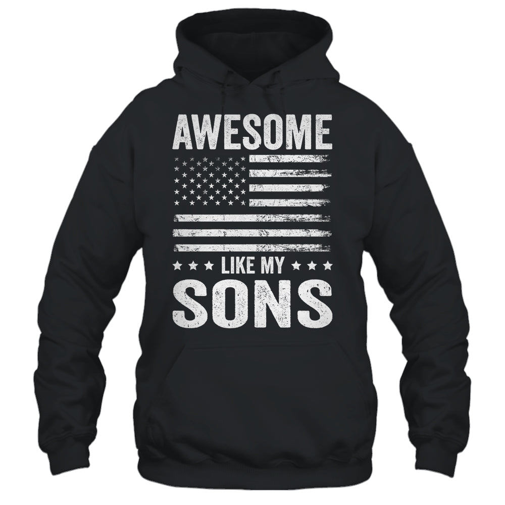Awesome Like My Sons Men Funny Fathers Day Dad Shirt & Hoodie | siriusteestore