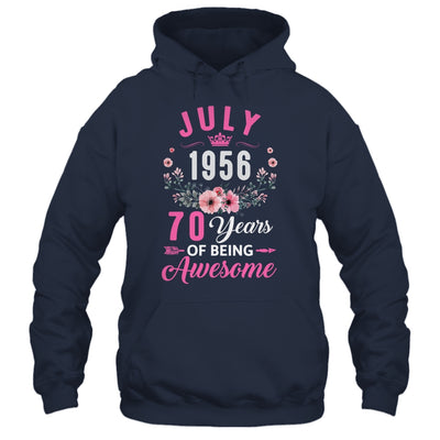 Awesome Since 1956 70 Years Old July 70th Birthday Women Shirt & Tank Top | siriusteestore