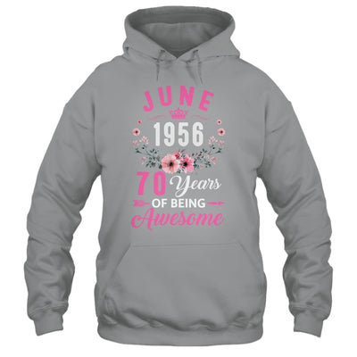 Awesome Since 1956 70 Years Old June 70th Birthday Women Shirt & Tank Top | siriusteestore