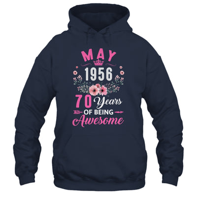 Awesome Since 1956 70 Years Old May 70th Birthday Women Shirt & Tank Top | siriusteestore