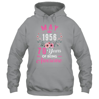 Awesome Since 1956 70 Years Old May 70th Birthday Women Shirt & Tank Top | siriusteestore