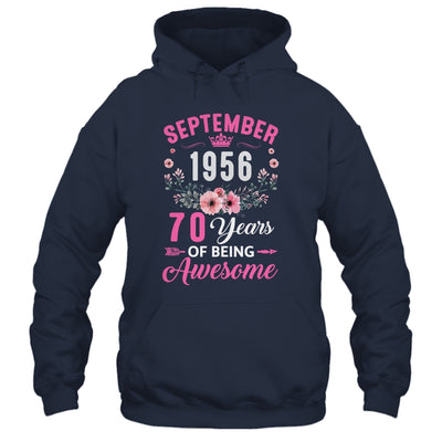Awesome Since 1956 70 Years Old September 70th Birthday Women Shirt & Tank Top | siriusteestore