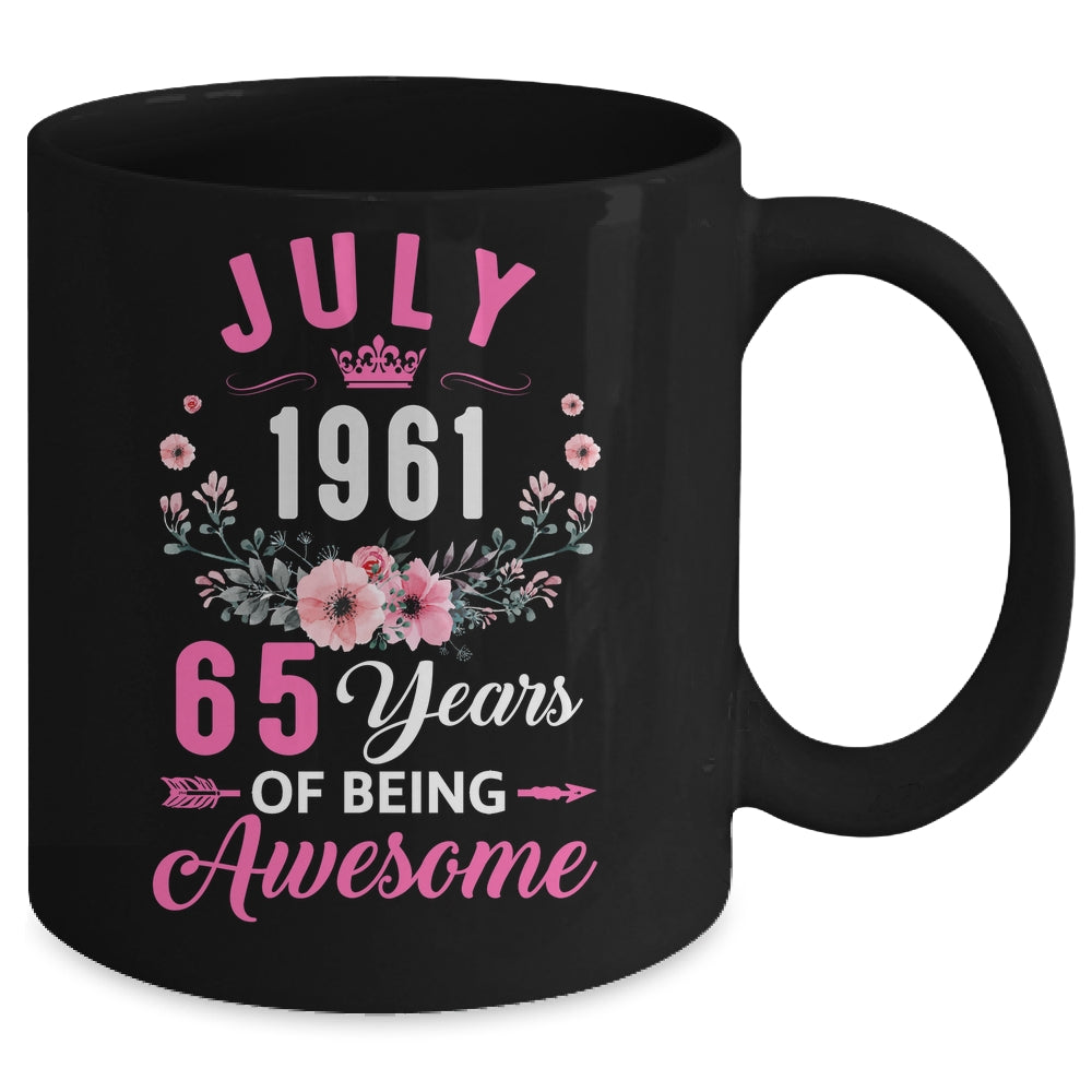 Awesome Since 1961 65 Years Old July 65th Birthday Women Mug | siriusteestore