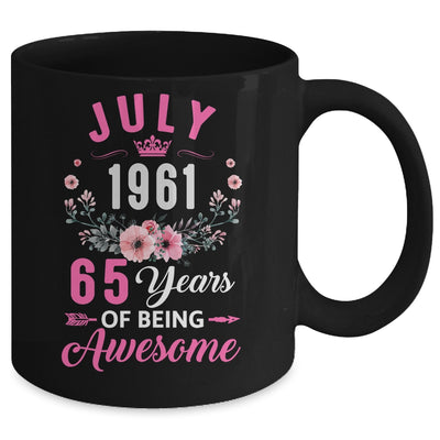 Awesome Since 1961 65 Years Old July 65th Birthday Women Mug | siriusteestore