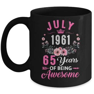 Awesome Since 1961 65 Years Old July 65th Birthday Women Mug | siriusteestore